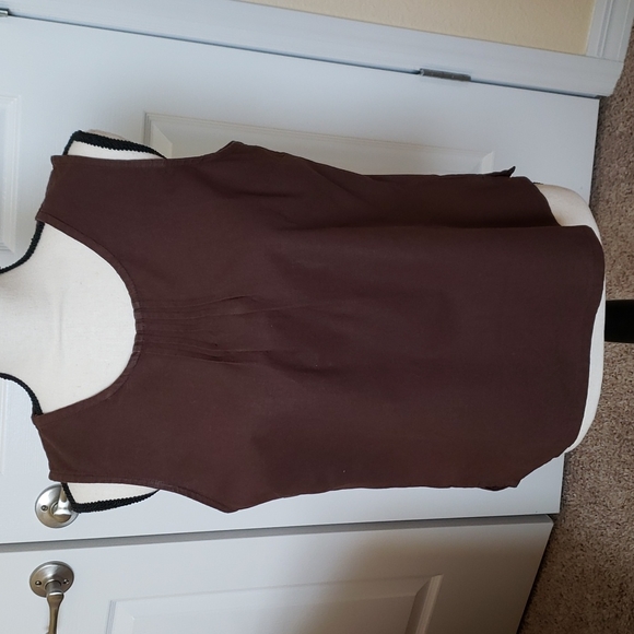 Christopher & Banks Tops - Christopher & Banks Brown Top
